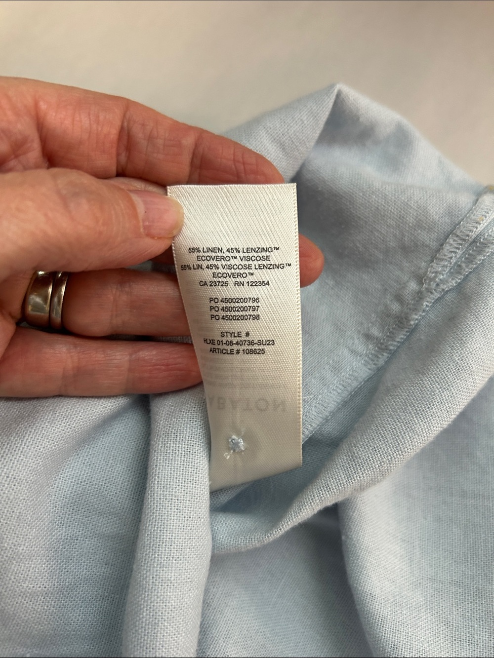 ARITZIA Babaton Linen Blend Shirt Midi Dress - Picture 5 of 12